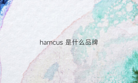 hamcus是什么品牌(hamcus什么档次)